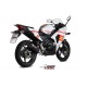 Sistem de evacuare complet 1x1 MIVV OVAL H.060.L3C Carbon / Carbon cap Sistem de evacuare complet 1x1 MIVV OVAL H.060.L3C Carbon / Carbon cap
