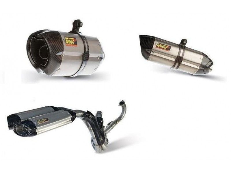 Sistem de evacuare complet 1x1 MIVV SUONO H.060.L7 Stainless Steel / Carbon cap Sistem de evacuare complet 1x1 MIVV SUONO H.060.L7 Stainless Steel / Carbon cap