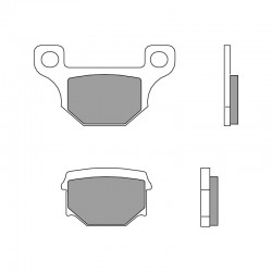 Placute de frana BREMBO 07GR09CC CC ROAD Placute de frana BREMBO 07GR09CC CC ROAD