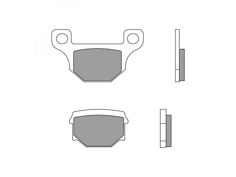 Placute de frana BREMBO 07GR09CC CC ROAD Placute de frana BREMBO 07GR09CC CC ROAD