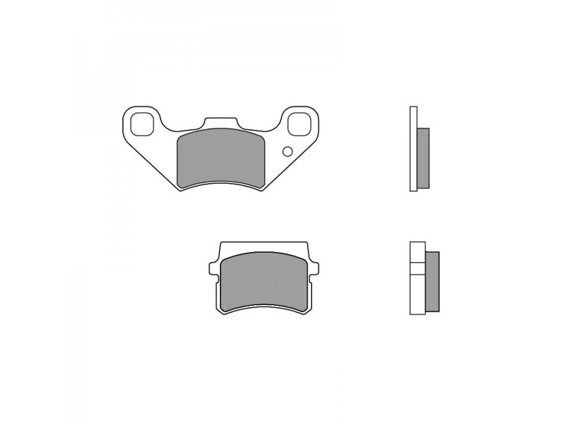 Placute de frana BREMBO 07GR11CC CC ROAD