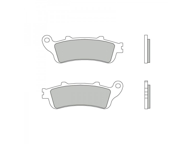 Placute de frana BREMBO 07HO44CC CC ROAD Placute de frana BREMBO 07HO44CC CC ROAD