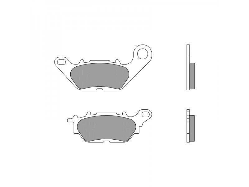Placute de frana BREMBO 07YA28CC CC ROAD Placute de frana BREMBO 07YA28CC CC ROAD