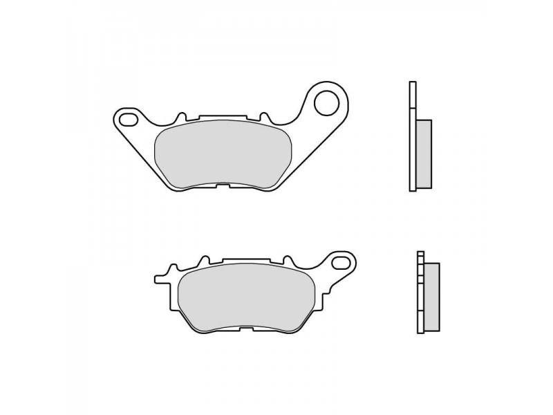 Placute de frana BREMBO 07YA53CC CC ROAD Placute de frana BREMBO 07YA53CC CC ROAD