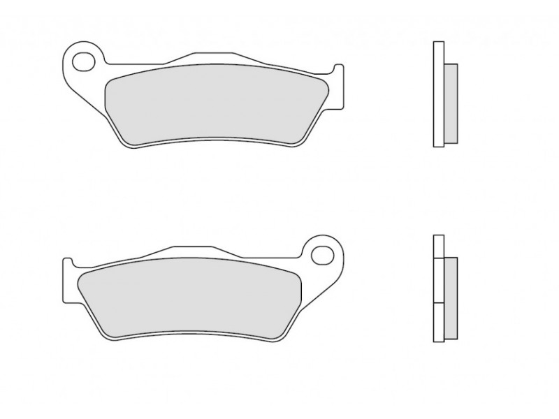 Placute de frana BREMBO 07001 CC SCOOTER Placute de frana BREMBO 07001 CC SCOOTER