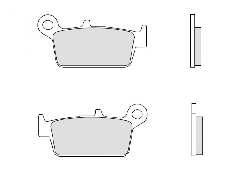 Placute de frana BREMBO 07010 CC SCOOTER