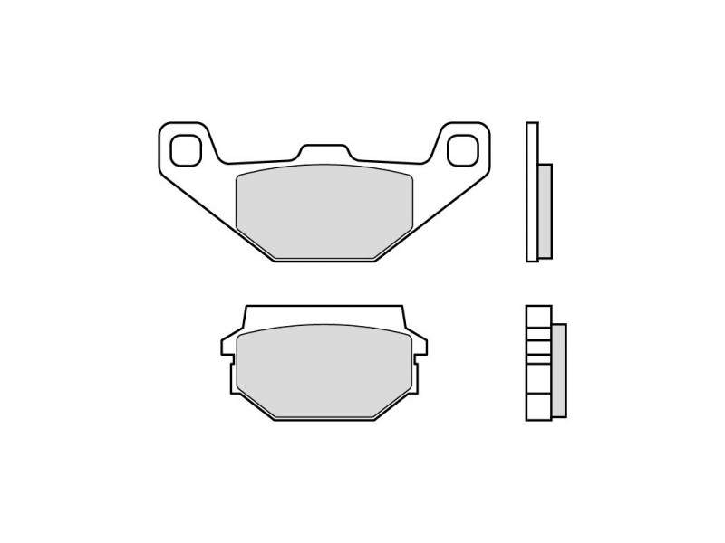 Placute de frana BREMBO 07023 CC SCOOTER Placute de frana BREMBO 07023 CC SCOOTER