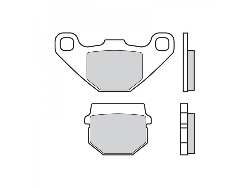 Placute de frana BREMBO 07026 CC SCOOTER Placute de frana BREMBO 07026 CC SCOOTER