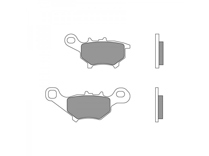 Placute de frana BREMBO 07091 CC SCOOTER Placute de frana BREMBO 07091 CC SCOOTER