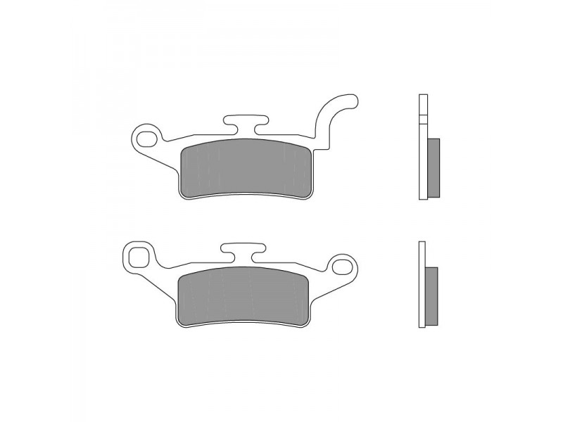 Placute de frana BREMBO 07093 CC SCOOTER Placute de frana BREMBO 07093 CC SCOOTER