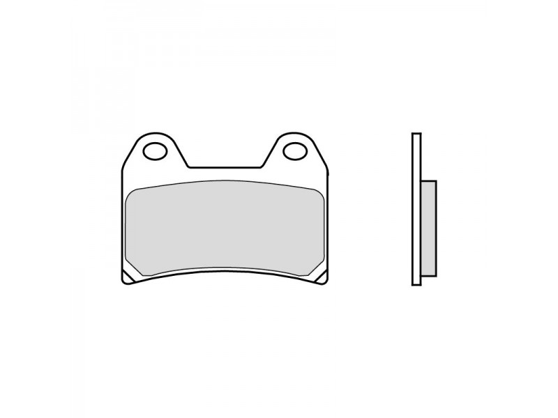Placute de frana BREMBO 07BB19SA