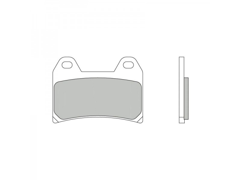 Placute de frana BREMBO 07HO47SA Placute de frana BREMBO 07HO47SA