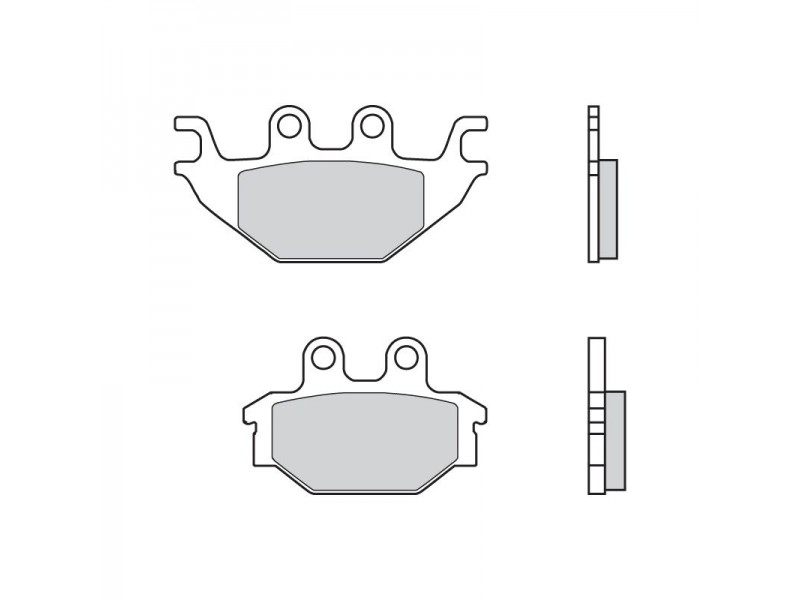 Placute de frana BREMBO 07GR52SD Placute de frana BREMBO 07GR52SD