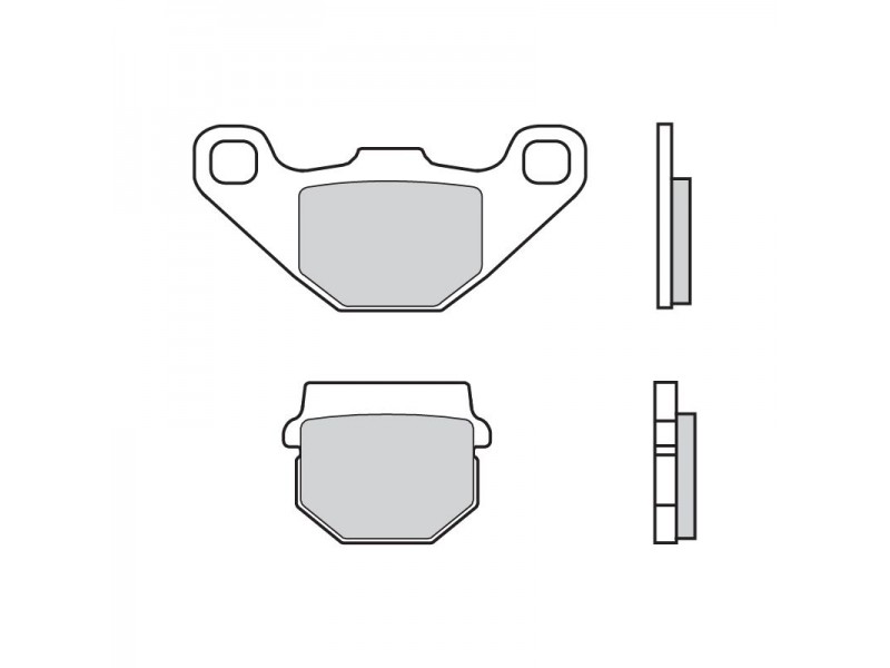 Placute de frana BREMBO 07KA07SD