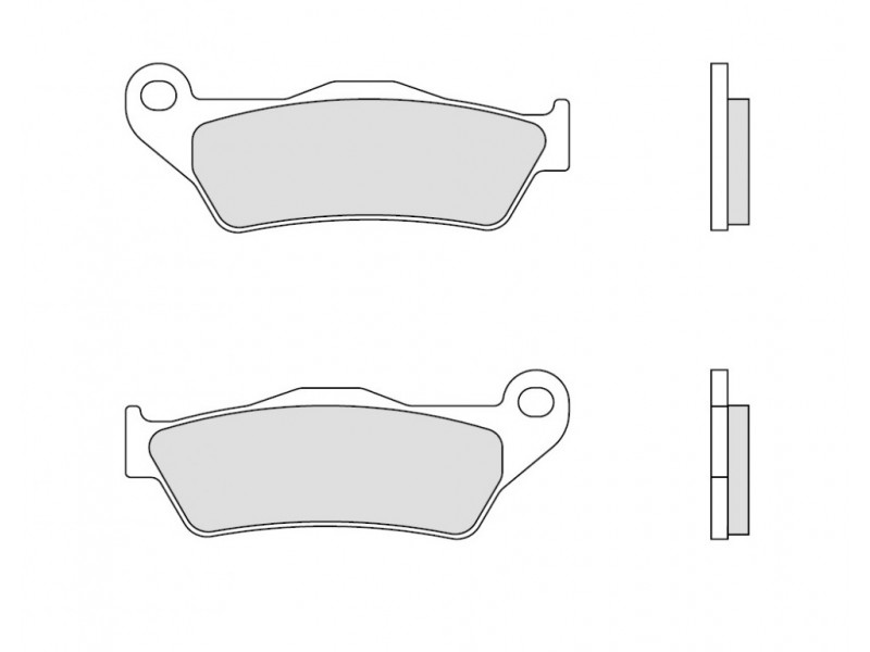 Placute de frana BREMBO 07BB04SP