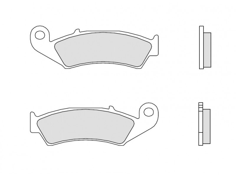 Placute de frana BREMBO 07HO29SP Placute de frana BREMBO 07HO29SP