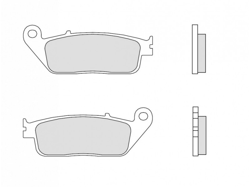 Placute de frana BREMBO 07HO34SP Placute de frana BREMBO 07HO34SP