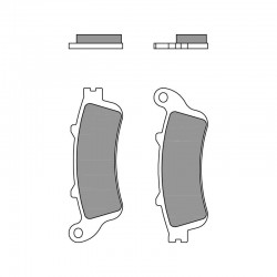 Placute de frana BREMBO 07HO52SP Placute de frana BREMBO 07HO52SP
