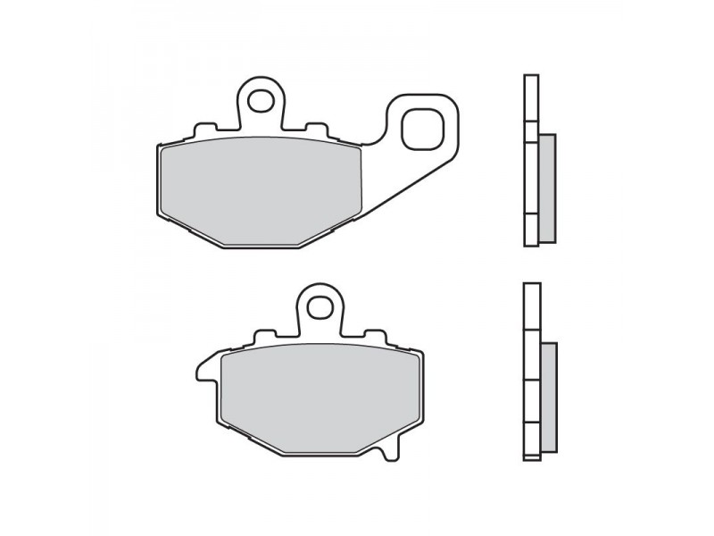Placute de frana BREMBO 07KA16SP