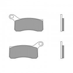 Placute de frana BREMBO 07GR07SX Placute de frana BREMBO 07GR07SX