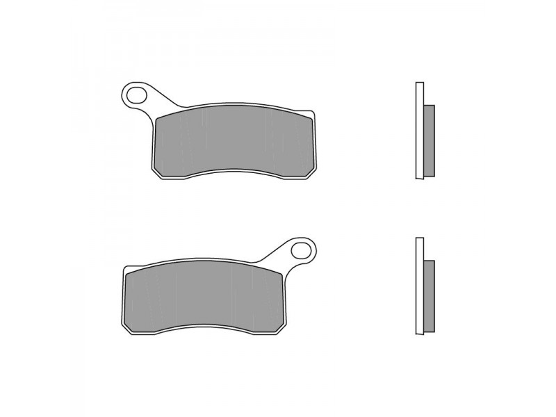 Placute de frana BREMBO 07GR07SX Placute de frana BREMBO 07GR07SX