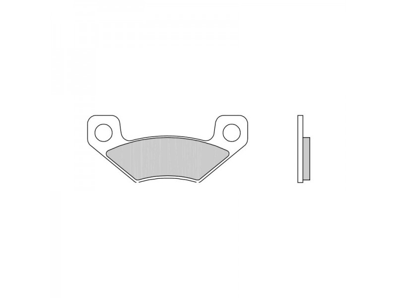 Placute de frana BREMBO 07GR25SX