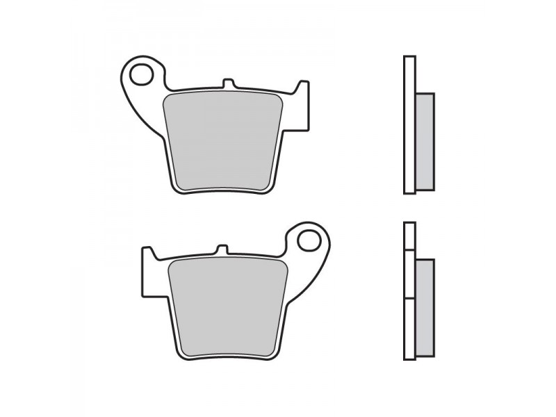 Placute de frana BREMBO 07HO48SX Placute de frana BREMBO 07HO48SX