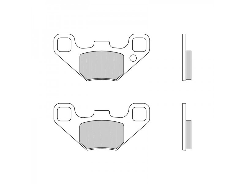 Placute de frana BREMBO 07PO12SX Placute de frana BREMBO 07PO12SX