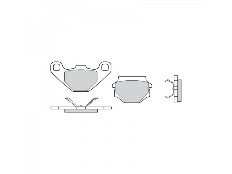 Placute de frana BREMBO 07BB07TT Placute de frana BREMBO 07BB07TT