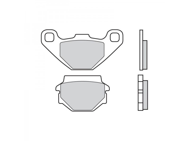 Placute de frana BREMBO 07KS04TT