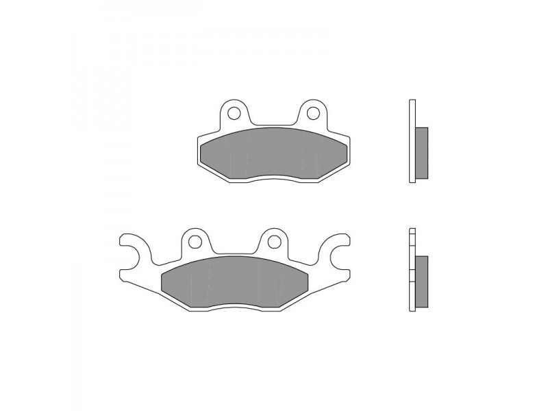 Placute de frana BREMBO 07095XS Placute de frana BREMBO 07095XS