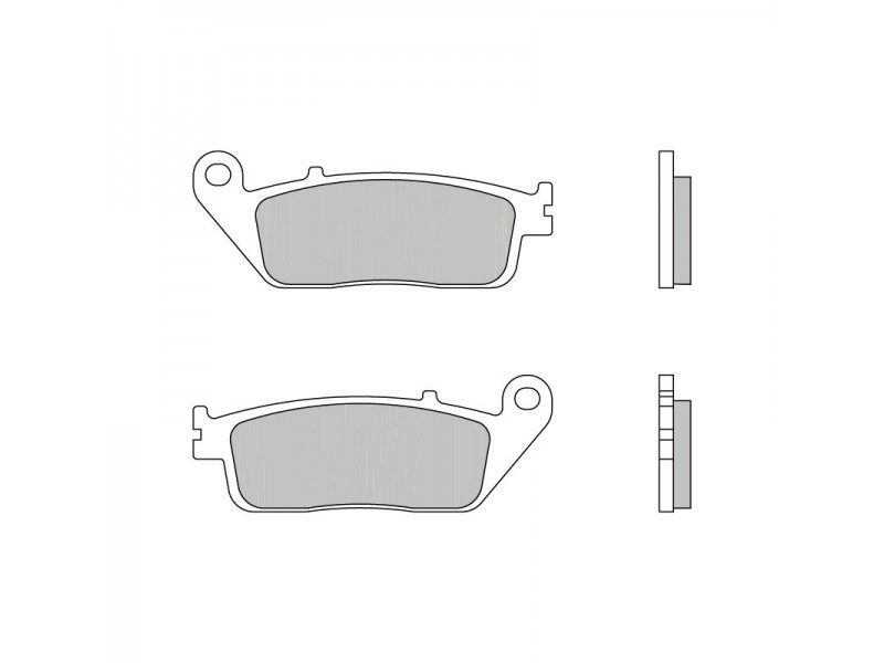 Placute de frana BREMBO 07075XS Placute de frana BREMBO 07075XS