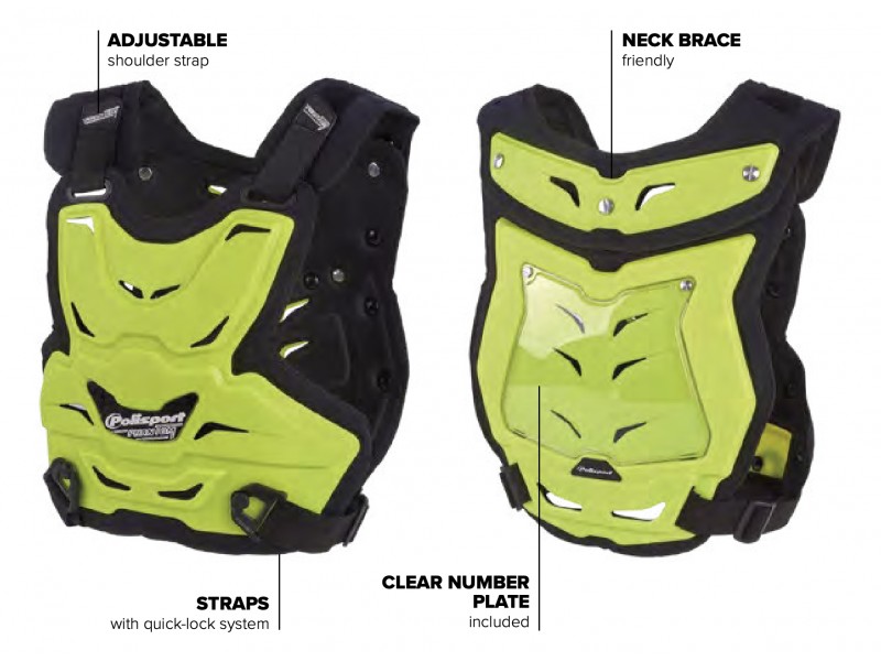 Protectie de piept POLISPORT PHANTOM LITE 8003700002 Alb Protectie de piept POLISPORT PHANTOM LITE 8003700002 Alb