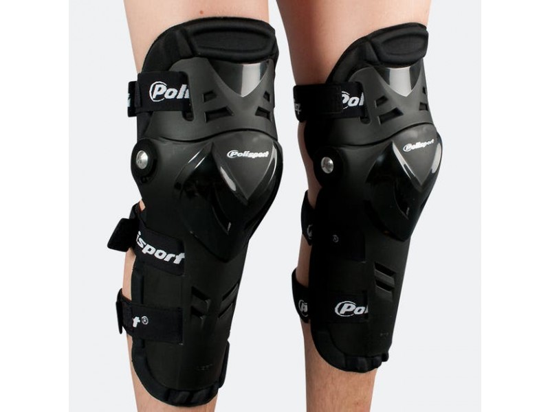 Knee guard POLISPORT DEVIL 8001500016 adult Alb