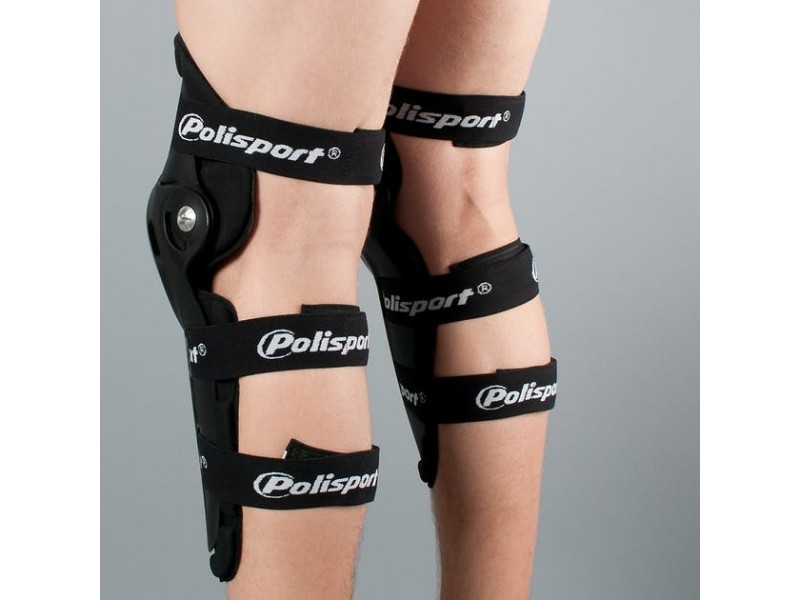 Knee guard POLISPORT DEVIL 8001500016 adult Alb