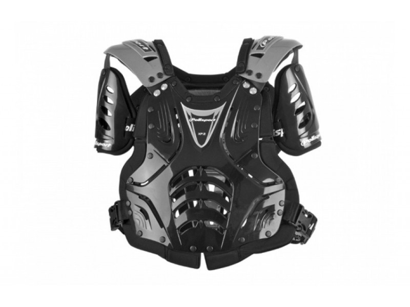 Protectie de piept POLISPORT XP2 JUNIOR 8000700003 black/silver/black Protectie de piept POLISPORT XP2 JUNIOR 8000700003 black/silver/black