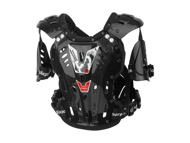 Chest Protector POLISPORT XP2 ADULT 8000300013 black/silver/black Chest Protector POLISPORT XP2 ADULT 8000300013 black/silver/black