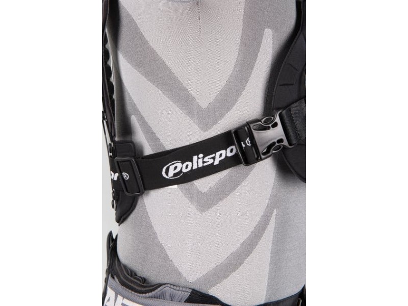 Chest Protector POLISPORT XP2 ADULT 8000300013 black/silver/black Chest Protector POLISPORT XP2 ADULT 8000300013 black/silver/black