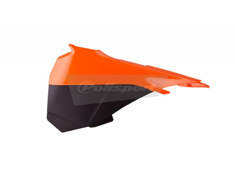 Airbox covers POLISPORT 8453200001 orange KTM/black