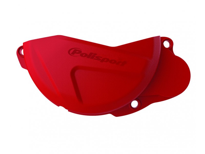 Clutch cover protector POLISPORT PERFORMANCE 8441100002 red CR 04