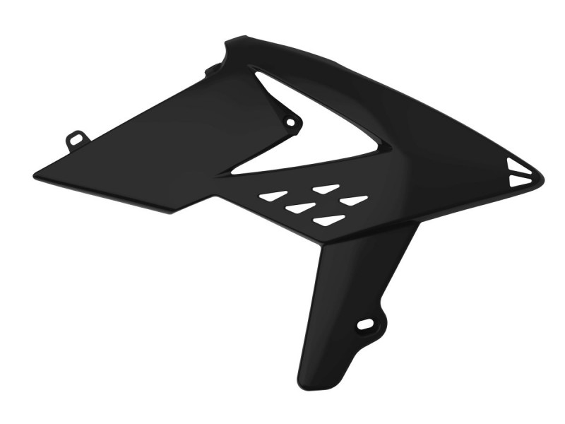 Radiator scoops POLISPORT 8418500003 (pereche) Negru