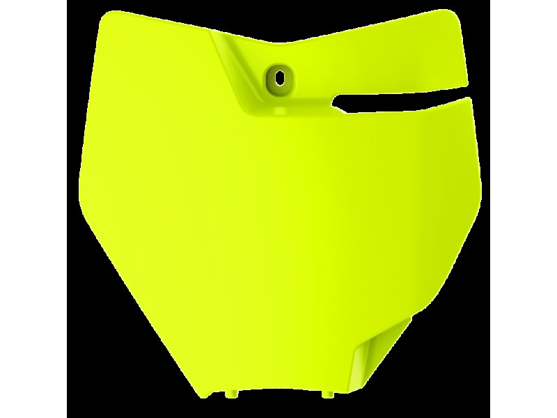 Suport de numar POLISPORT 8664900005 Flo yellow