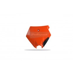 Suport de numar POLISPORT 8660900002 orange KTM Suport de numar POLISPORT 8660900002 orange KTM