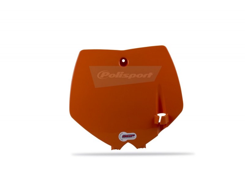 Suport de numar POLISPORT 8661600001 orange KTM