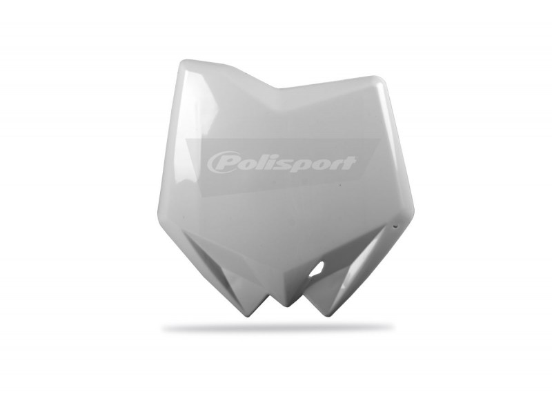Suport de numar POLISPORT 8658200002 Alb
