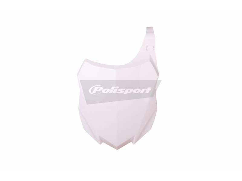 Suport de numar POLISPORT 8659200002 Alb