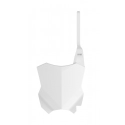 Suport de numar POLISPORT 8665900002 Alb