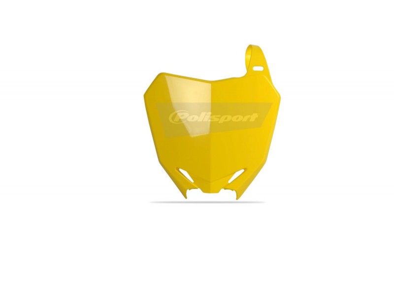 Suport de numar POLISPORT 8659300001 yellow RM 01