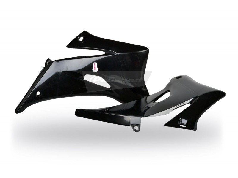 Radiator scoops POLISPORT 8426100001 (pereche) Negru