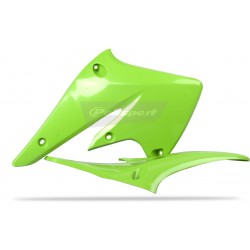 Radiator scoops POLISPORT 8410500007 (pereche) green 05 Radiator scoops POLISPORT 8410500007 (pereche) green 05